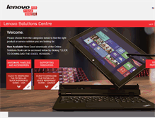 Tablet Screenshot of lenovosc.com